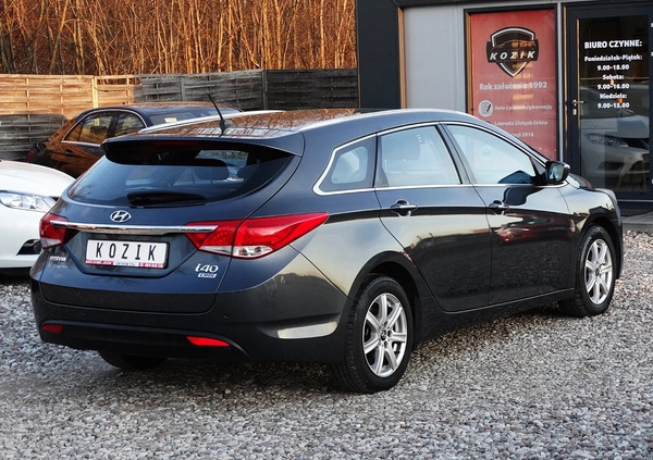 Hyundai i40 cena 34999 przebieg: 189152, rok produkcji 2012 z Stoczek Łukowski małe 742